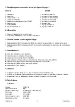 Preview for 5 page of Velleman CAMSET2C User Manual