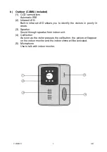 Предварительный просмотр 5 страницы Velleman CAMSET3 Instruction Manual