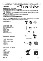 Preview for 1 page of Velleman CAMSETW10 Manual