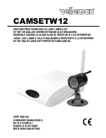 Предварительный просмотр 1 страницы Velleman CAMSETW12 User Manual