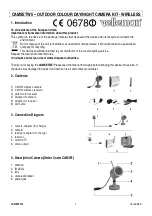 Velleman CAMSETW5 Manual предпросмотр