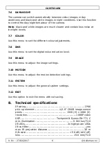 Preview for 6 page of Velleman CAMTVI14W User Manual