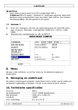Предварительный просмотр 12 страницы Velleman CAMTVI16N User Manual