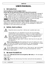 Preview for 2 page of Velleman CAMTVI3 User Manual