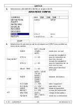 Preview for 20 page of Velleman CAMTVI3 User Manual