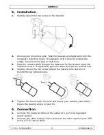 Предварительный просмотр 5 страницы Velleman CAMTVI4 User Manual