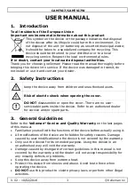 Preview for 3 page of Velleman CAMTVI7 User Manual