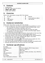 Preview for 4 page of Velleman CAMTVI7 User Manual
