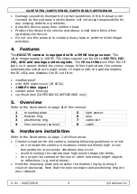 Preview for 4 page of Velleman CAMTVI7N3 User Manual