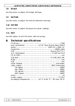 Preview for 7 page of Velleman CAMTVI7N3 User Manual