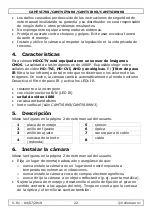 Preview for 22 page of Velleman CAMTVI7N3 User Manual