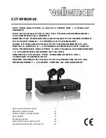 Velleman CCTVPROM18 Quick Installation Manual предпросмотр