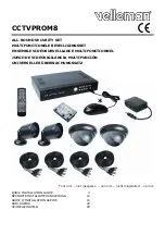 Velleman CCTVPROM8 Quick Installation Manual предпросмотр