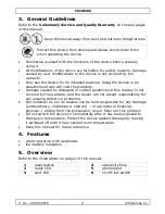 Предварительный просмотр 4 страницы Velleman CS10MD2 User Manual