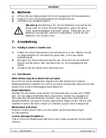 Preview for 21 page of Velleman CS10MD2 User Manual