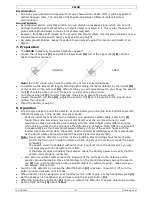 Предварительный просмотр 5 страницы Velleman CS130 User Manual