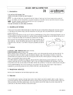 Velleman CS220 Manual preview