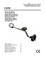 Preview for 1 page of Velleman CS250 User Manual