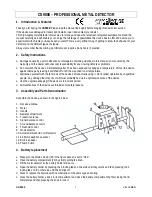 Preview for 1 page of Velleman CS9000 User Manual