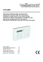 Предварительный просмотр 1 страницы Velleman CTC1000 User Manual