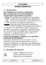 Preview for 16 page of Velleman CTC1000RC User Manual