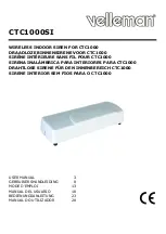 Velleman CTC1000SI User Manual предпросмотр