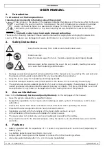 Предварительный просмотр 3 страницы Velleman CTC1000SI User Manual