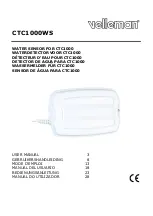 Velleman CTC1000WS User Manual предпросмотр