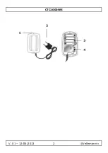 Предварительный просмотр 2 страницы Velleman CTC1000WS User Manual