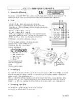 Предварительный просмотр 1 страницы Velleman CTC717 Manual