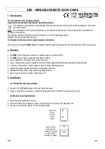 Velleman DB3 Manual preview