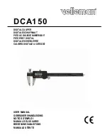 Velleman DCA150 User Manual preview