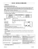 Предварительный просмотр 6 страницы Velleman DCA150 User Manual