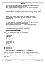 Preview for 6 page of Velleman DCM140 User Manual