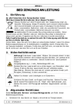 Предварительный просмотр 23 страницы Velleman DEM101 User Manual