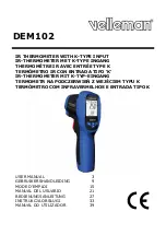 Velleman DEM102 User Manual preview