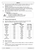 Preview for 6 page of Velleman DEM103 User Manual