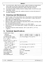 Preview for 7 page of Velleman DEM103 User Manual