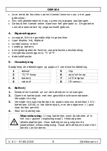 Preview for 8 page of Velleman DEM104 User Manual