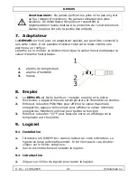 Предварительный просмотр 21 страницы Velleman DEM105 User Manual