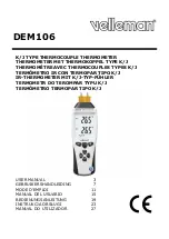 Velleman DEM106 User Manual preview