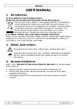 Preview for 3 page of Velleman DEM106 User Manual