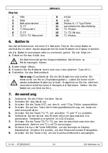 Preview for 21 page of Velleman DEM106 User Manual