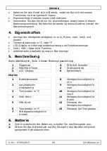 Preview for 20 page of Velleman DEM400 User Manual