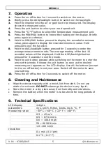 Preview for 5 page of Velleman DEM401 User Manual