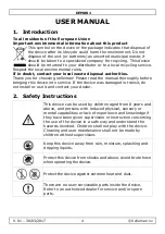 Preview for 4 page of Velleman DEM801 User Manual