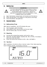 Предварительный просмотр 6 страницы Velleman DRT1 User Manual