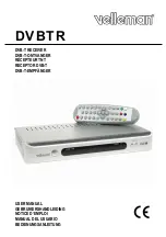 Preview for 1 page of Velleman DVBTR User Manual