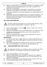 Preview for 32 page of Velleman DVM030 User Manual