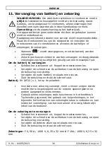 Preview for 36 page of Velleman DVM040 User Manual